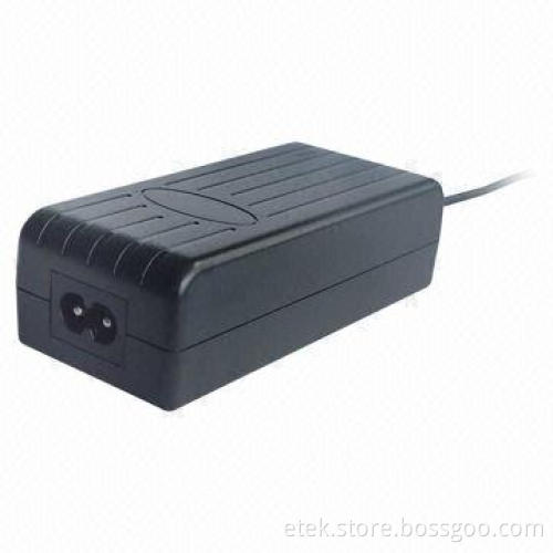 60W Switching Power Adapter, Connected with Certified Input Power Cords